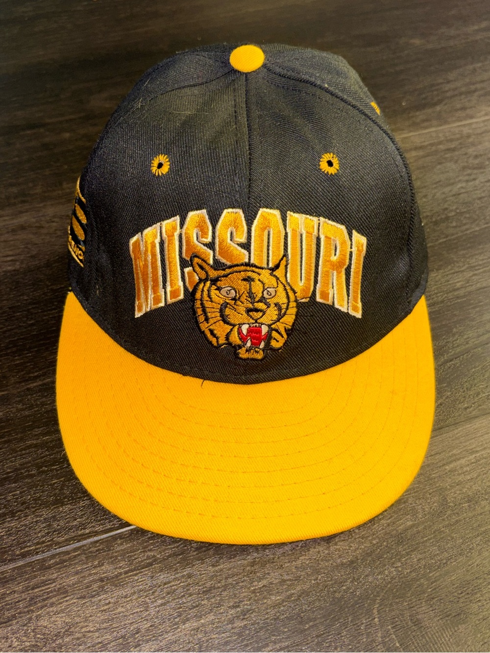 Vintage Pro Line Missouri Mizzou Tigers Hat Fitted 7 1/4